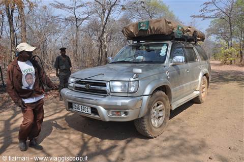 North Lwangwe, trattamento contro le mosche tse tse