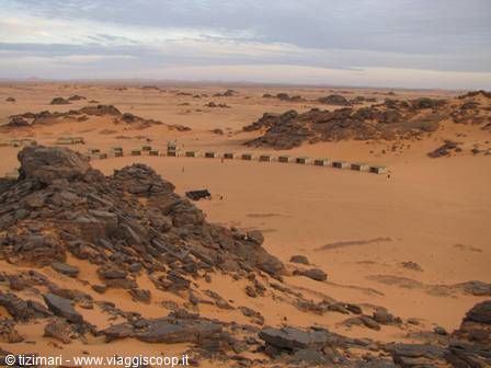 campo tendato di Dar Auis