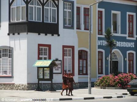 Himba a Swakopmund