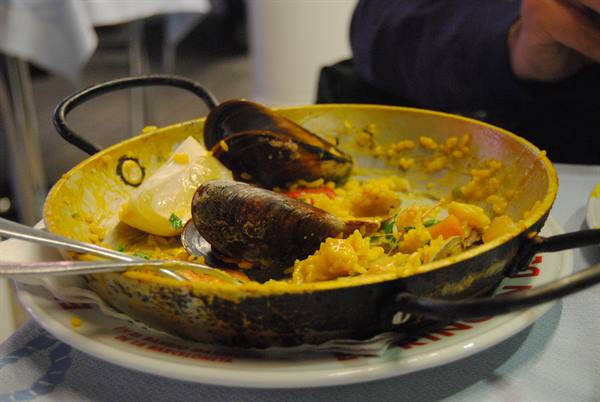 La paella