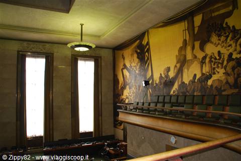L'interno del palazzo dell'ONU