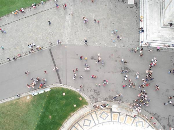 Dall'alto della torre