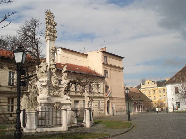 La piazza di Obuda