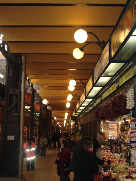 L'interno del mercato