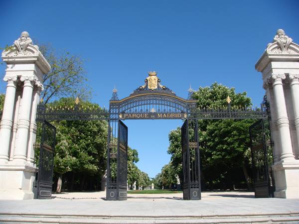 L'entrata del Parque del Buen Retiro