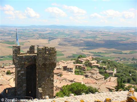 Montalcino dalla fortezza