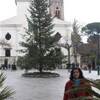 La piazza e duomo di Ravello ITALIA 