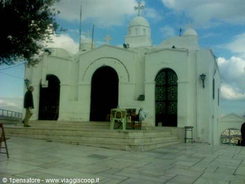 Chiesa di Saint George's - Monte Licabetto - Grandioso panorama di Atene