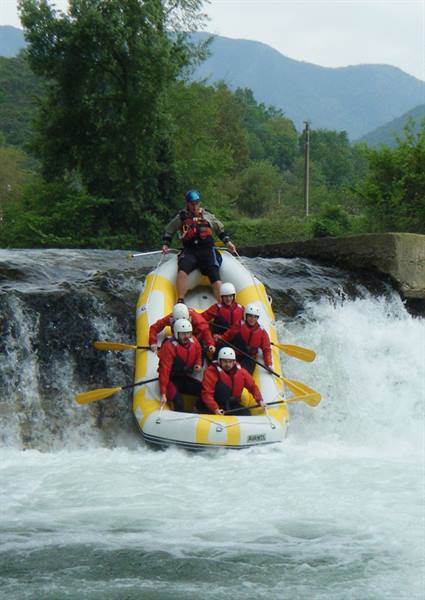 rafting in campania