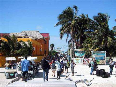 Caye Caulker,imbarcadero
