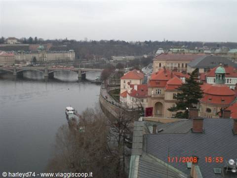 veduta dalla torre ponte San Carlo