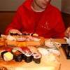 cena di sushi GIAPPONE 