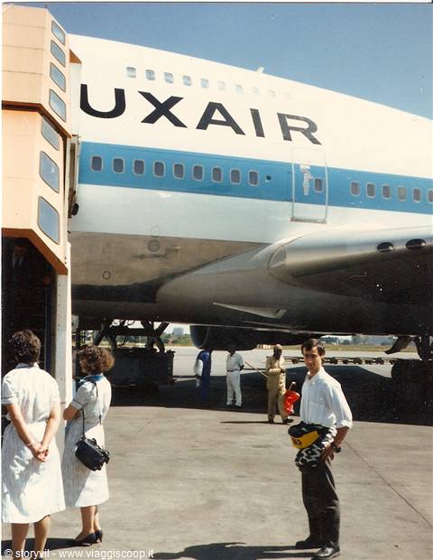 boeing 747 SP a Johannesburg