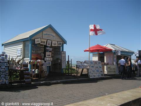Lungomare Brighton .L'unico momento di sole