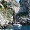 Barca a Vela Praiano, Furore,Positano ITALIA 