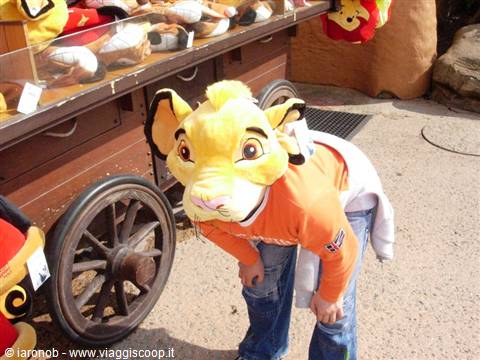 Un leoncino a Eurodisney