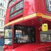 Vecchio bus rosso REGNO UNITO 