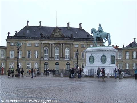 COPENHAGEN - Particolare di Amalienborg
