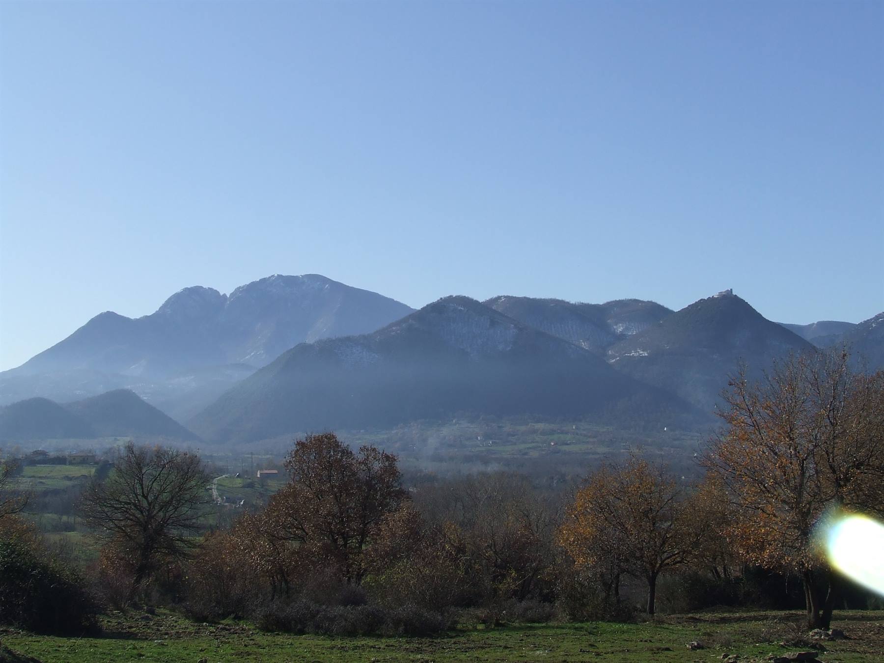 MONTELLA - Panorama dei Monti Picentini