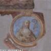 ABBAZIA del GOLETO : Affresco della Badessa Febronia ITALIA 