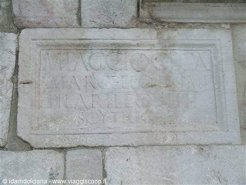 ABBAZIA del GOLETO - Omaggio al Console Romano M. Paccio