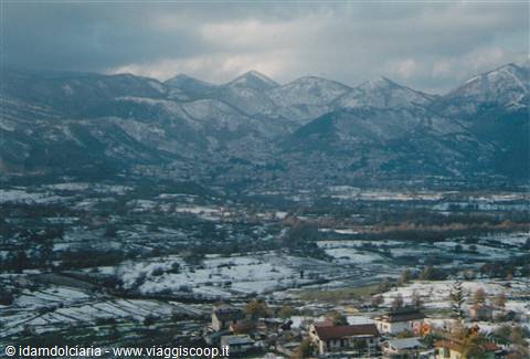 BAGNOLI IRPINO - Panorama della Valle del Calore
