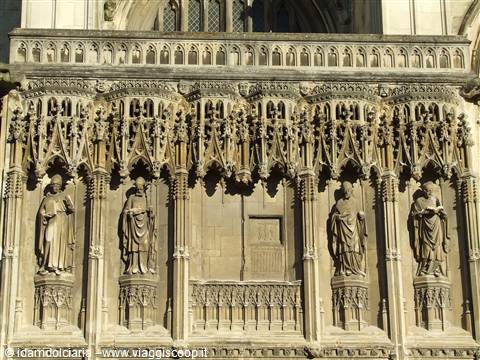 CANTERBURY - Cattedrale : particolare