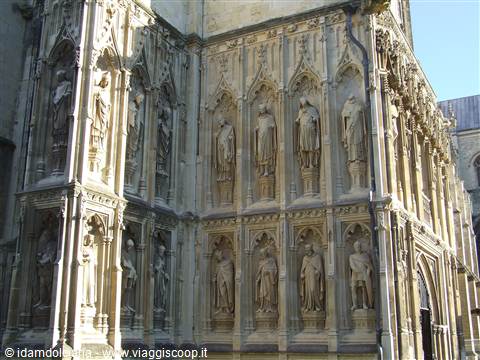 CANTERBURY - Cattedrale : particolare