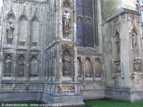 CANTERBURY - Cattedrale : particolare