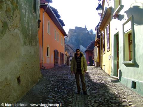 SIGHISOARA - Tipiche casette colorate