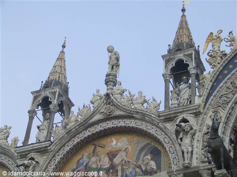 VENEZIA -Particolare della Basilica di S. Marco