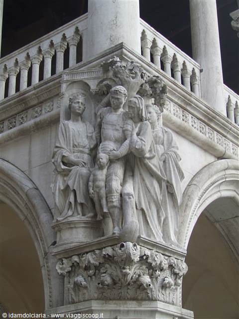 VENEZIA - Particolare di Palazzo Ducale