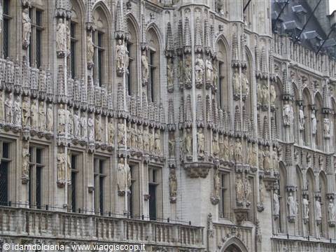 BRUXELLES - Hotel de Ville : particolare