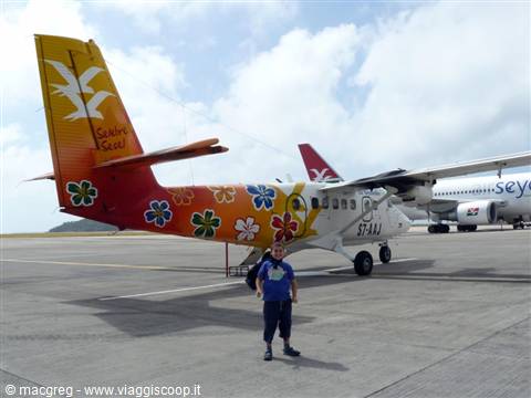 volo per Praslin