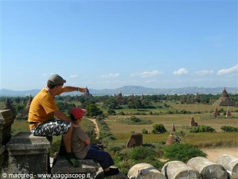 tra i 2000 templi di Bagan