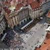 Piazza delle città vecchia dalla torre del Municipio REPUBBLICA CECA 