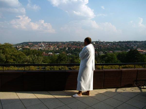 Hotel Prague, città vista dalla terrazza
