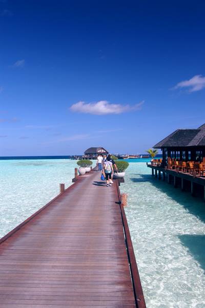 Olhuveli - Il pontile