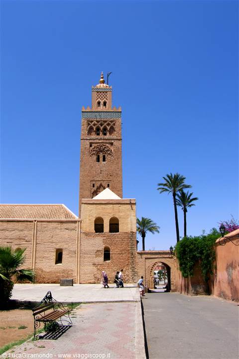 Marrakech - Minareto della Koutobia 