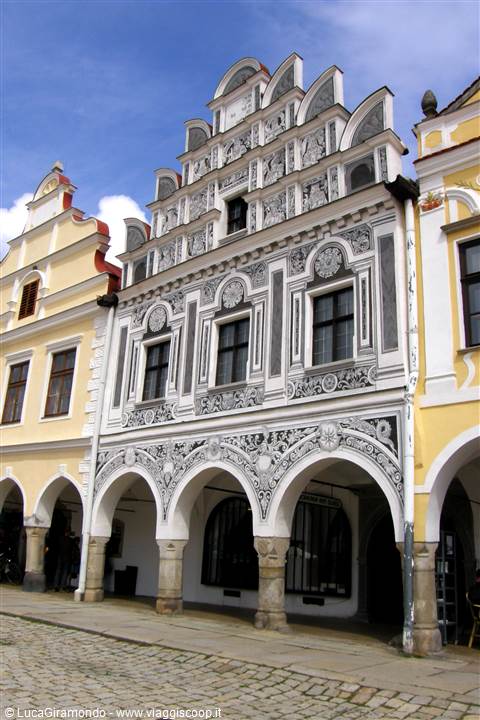 Telc: Námesti Zachariáse z Hradce