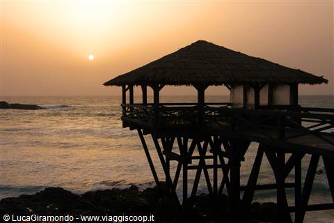 Sal Rei - Tramonto a Praia Da Cruz 