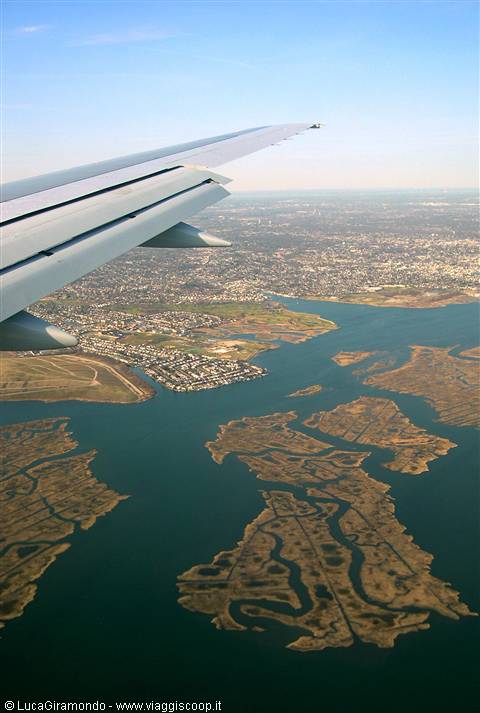 L'arrivo all'aeroporto JFK di New York