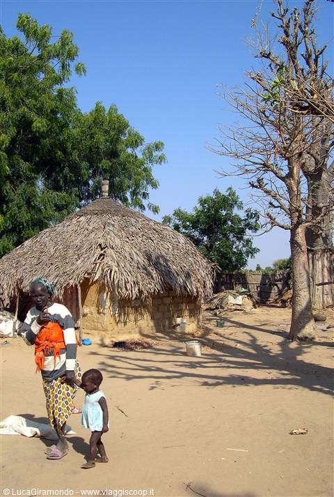 Villaggio nella savana
