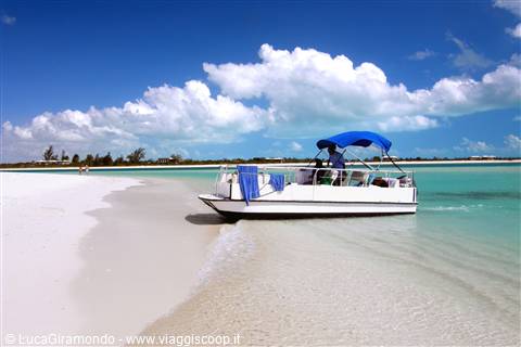 Spiaggia fra i Cays a nord