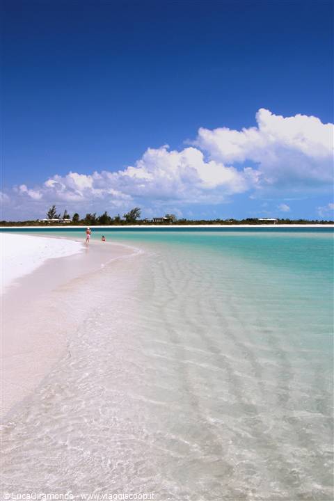 Spiaggia fra i Cays a nord