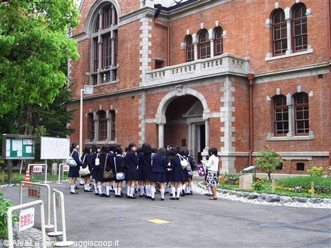 campus molto inglese...