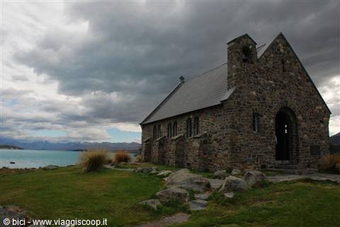 La cappella del buon pastore sul lago Pukaki
