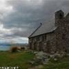 La cappella del buon pastore sul lago Pukaki NUOVA ZELANDA 