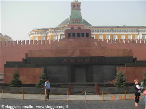 Mosca - Piazza Rossa, Mausoleo di Lenin