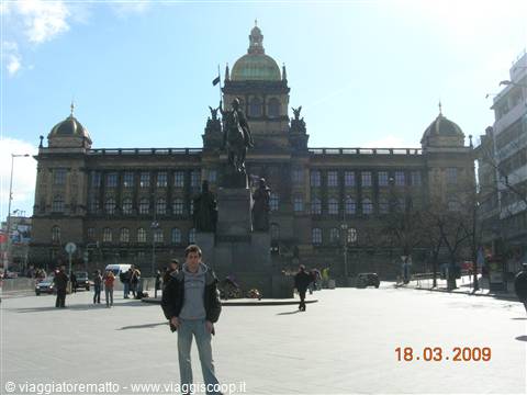 Praga - piazza venceslao
